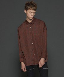 SHAREEF | LETTERING PATTERN L/S SHIRTS(シャツ/ブラウス)