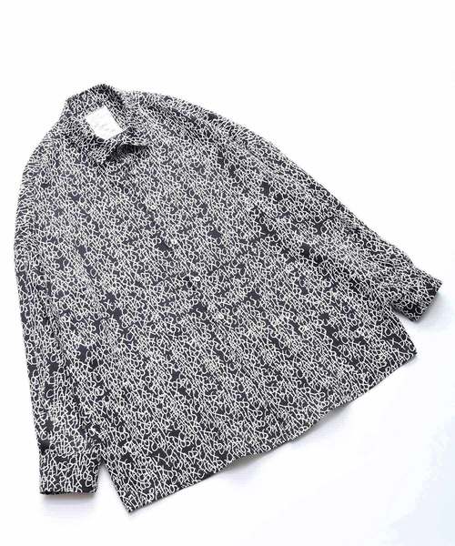 SHAREEF（シャリーフ）の「LETTERING PATTERN L/S SHIRTS（シャツ