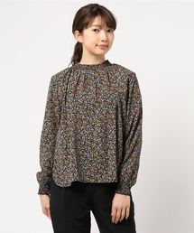 YECCA VECCA | ・小花プリントハイネックブラウス(シャツ/ブラウス)