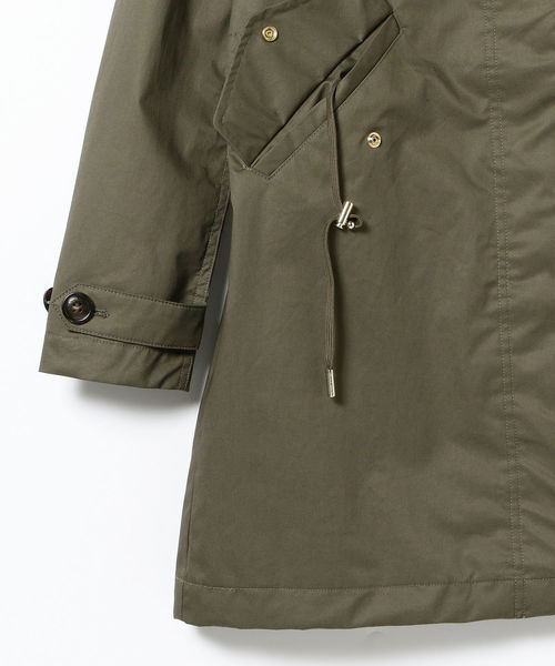 Demi-Luxe BEAMS(デミルクス ビームス)の「WOOLRICH / PRESCOTT PARKA フーデッドコート(その他アウター・レディース・ネイビー/グリーン系その他5・SMALL/X-SMALL)」の5枚目の写真