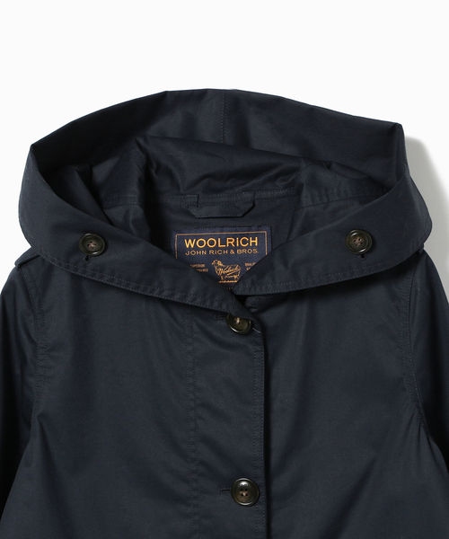 Demi-Luxe BEAMS(デミルクス ビームス)の「WOOLRICH / PRESCOTT PARKA フーデッドコート(その他アウター・レディース・ネイビー/グリーン系その他5・SMALL/X-SMALL)」の9枚目の写真