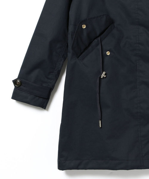 Demi-Luxe BEAMS(デミルクス ビームス)の「WOOLRICH / PRESCOTT PARKA フーデッドコート(その他アウター・レディース・ネイビー/グリーン系その他5・SMALL/X-SMALL)」の10枚目の写真