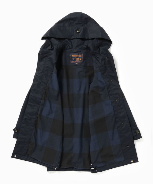 Demi-Luxe BEAMS(デミルクス ビームス)の「WOOLRICH / PRESCOTT PARKA フーデッドコート(その他アウター・レディース・ネイビー/グリーン系その他5・SMALL/X-SMALL)」の11枚目の写真