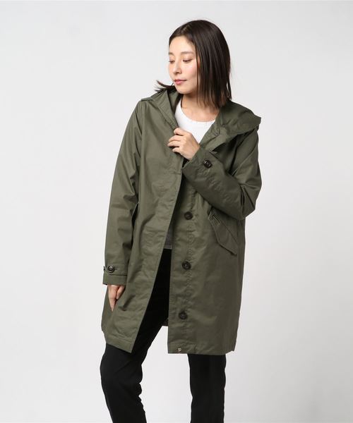 ウールリッチ　PRESCOTT PARKAフーデッド スプリングコート XL相当 WOOLRICH ウールリッチ ダウンコート PUFFY PRESCOTT PARKA
