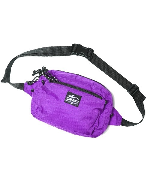CAMP7(キャンプセブン)の「CAMP7 RIPSTOP SHOULDER BAG/キャンプセブン リップストップ ショルダーバッグ(ショルダーバッグ・メンズ・パープル/レッド/グリーン系その他/ブラック・FREE)」の4枚目の写真