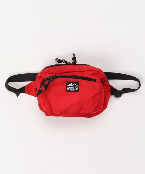 CAMP7(キャンプセブン)の「CAMP7 RIPSTOP SHOULDER BAG/キャンプセブン リップストップ ショルダーバッグ(ショルダーバッグ・メンズ・パープル/レッド/グリーン系その他/ブラック・FREE)」の10枚目の写真