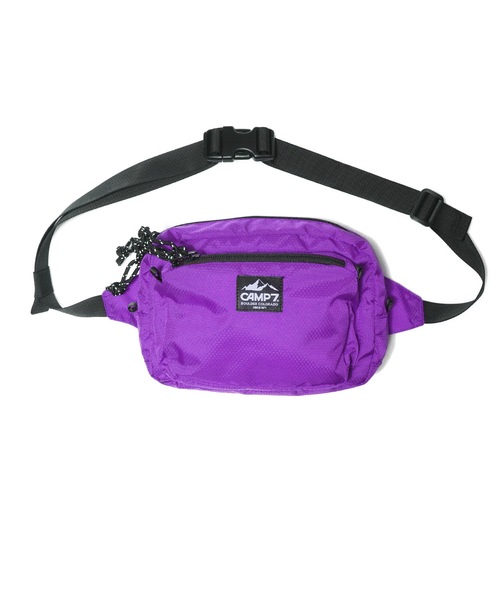 CAMP7(キャンプセブン)の「CAMP7 RIPSTOP SHOULDER BAG/キャンプセブン リップストップ ショルダーバッグ(ショルダーバッグ・メンズ・パープル/レッド/グリーン系その他/ブラック・FREE)」の8枚目の写真