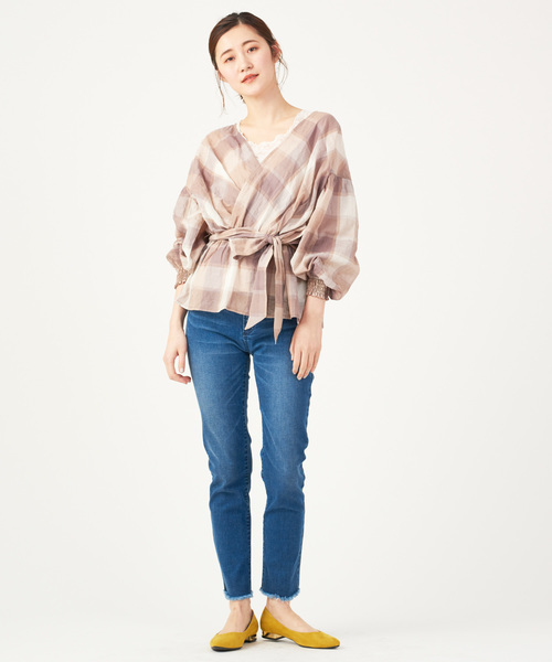 DISCOAT(ディスコート)の「デニムスキニーパンツ(その他パンツ・レディース・ネイビー・SMALL/MEDIUM/LARGE/X-SMALL)」の8枚目の写真