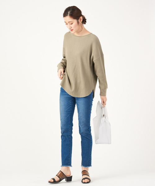 DISCOAT(ディスコート)の「デニムスキニーパンツ(その他パンツ・レディース・ネイビー・SMALL/MEDIUM/LARGE/X-SMALL)」の7枚目の写真