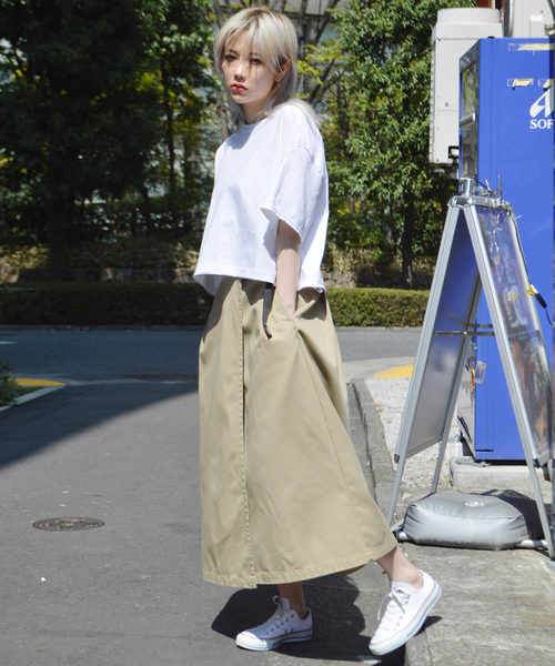 ROOPTOKYO（ループトウキョウ）の「made in standard ショートプルオーバーカットソー（Tシャツ/カットソー・レディース・ホワイト/ブラック/ベージュ/チャコール・FREE）」の11枚目の写真