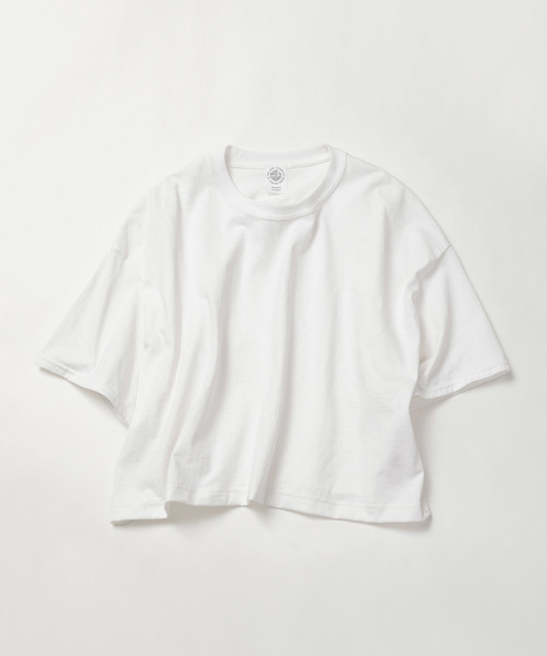 ROOPTOKYO（ループトウキョウ）の「made in standard ショートプルオーバーカットソー（Tシャツ/カットソー・レディース・ホワイト/ブラック/ベージュ/チャコール・FREE）」の18枚目の写真