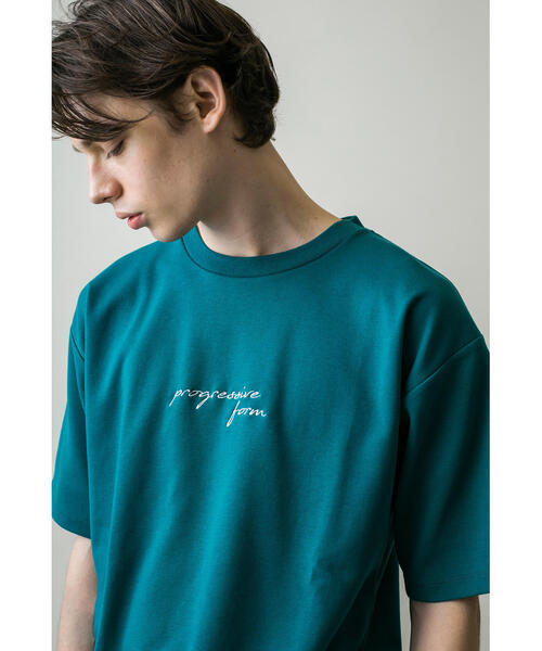 MONKEY TIME(モンキータイム)の「<monkey time> TC/PONTI EMBRO 5SL CN/Tシャツ(Tシャツ/カットソー・メンズ・ブラック/ホワイト/ケリー・M/XL/S/L)」の3枚目の写真