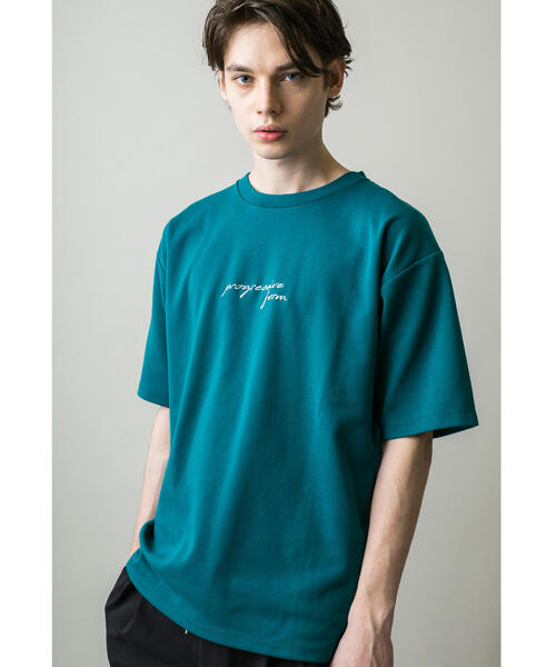 MONKEY TIME(モンキータイム)の「<monkey time> TC/PONTI EMBRO 5SL CN/Tシャツ(Tシャツ/カットソー・メンズ・ブラック/ホワイト/ケリー・M/XL/S/L)」の20枚目の写真