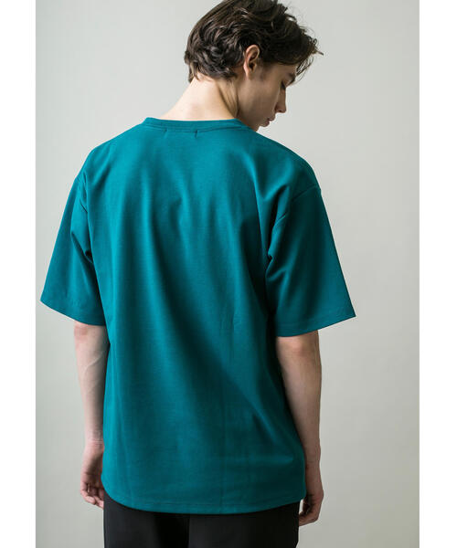 MONKEY TIME(モンキータイム)の「<monkey time> TC/PONTI EMBRO 5SL CN/Tシャツ(Tシャツ/カットソー・メンズ・ブラック/ホワイト/ケリー・M/XL/S/L)」の11枚目の写真