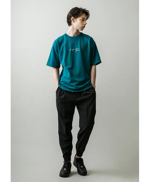 MONKEY TIME(モンキータイム)の「<monkey time> TC/PONTI EMBRO 5SL CN/Tシャツ(Tシャツ/カットソー・メンズ・ブラック/ホワイト/ケリー・M/XL/S/L)」の13枚目の写真