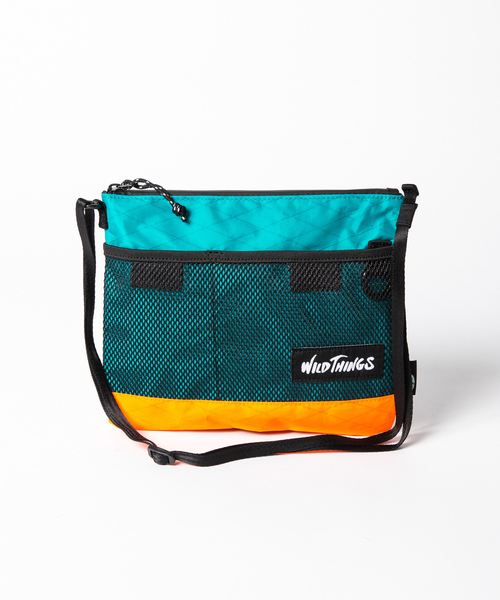 WILD THINGS(ワイルドシングス)の「【展開店舗限定】【WILDTHINGS】X-PAC NYLONサコッシュ(ショルダーバッグ・メンズ・ホワイト/ベージュ/グレー/パープル/ブラック/その他1/その他2・フリー)」の6枚目の写真