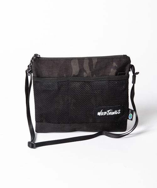 WILD THINGS(ワイルドシングス)の「【展開店舗限定】【WILDTHINGS】X-PAC NYLONサコッシュ(ショルダーバッグ・メンズ・ホワイト/ベージュ/グレー/パープル/ブラック/その他1/その他2・フリー)」の7枚目の写真