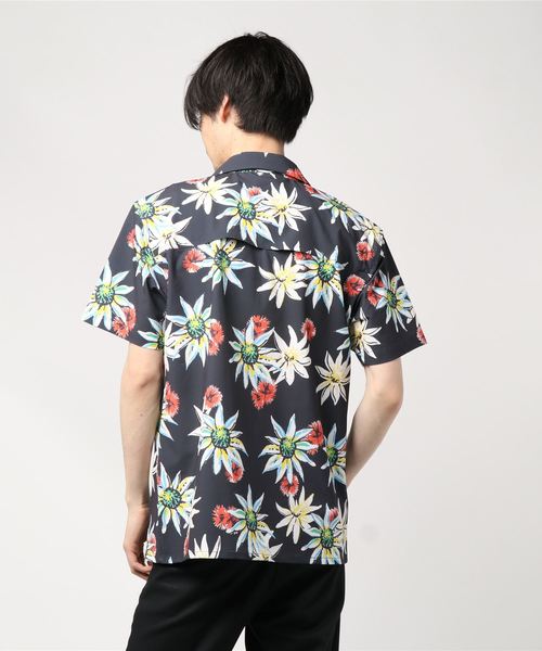 Quiksilver(クイックシルバー)の「半袖シャツ QUIKSILVER TECH QSH192070(シャツ/ブラウス・メンズ・ブラック/アイボリー・XL/L/M)」の4枚目の写真
