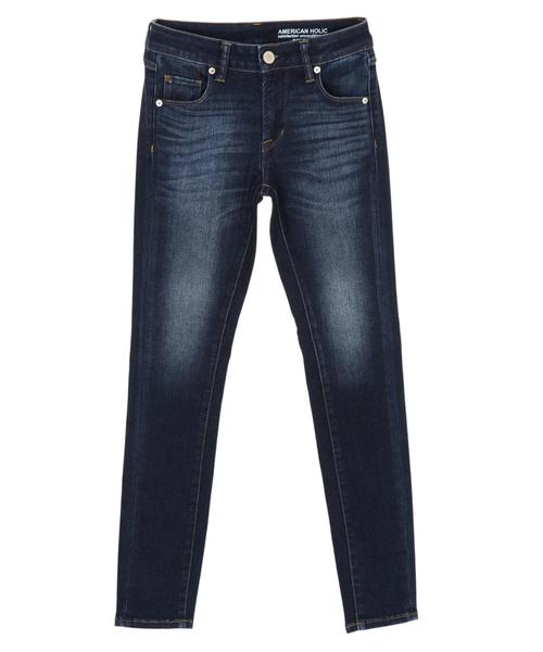 AMERICAN HOLIC（アメリカンホリック）の「スキニーフィットデニム ＊（デニムパンツ・レディース・インディゴブルー/ワンウォッシュ・LL/S/M/L/XS）」の3枚目の写真
