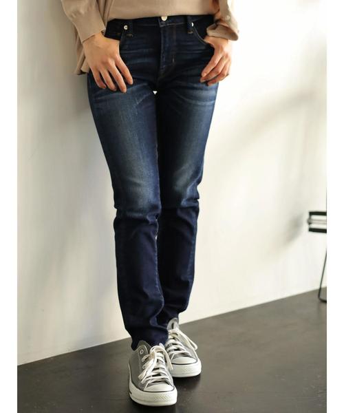 AMERICAN HOLIC（アメリカンホリック）の「スキニーフィットデニム ＊（デニムパンツ・レディース・インディゴブルー/ワンウォッシュ・LL/S/M/L/XS）」の16枚目の写真