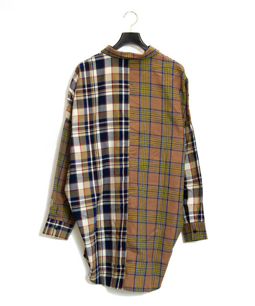 GALLIS ADDICTION（ガリスアディクション）の「GA・BIGクレイジーシャツ（シャツ/ブラウス・メンズ・ベージュ/イエロー・FREE）」の6枚目の写真