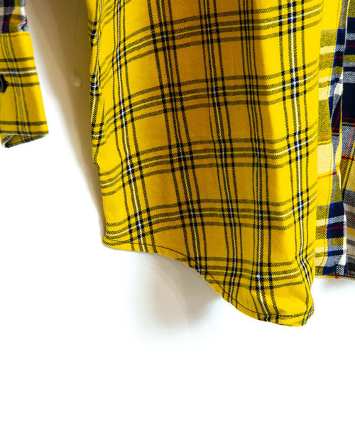 GALLIS ADDICTION（ガリスアディクション）の「GA・BIGクレイジーシャツ（シャツ/ブラウス・メンズ・ベージュ/イエロー・FREE）」の9枚目の写真