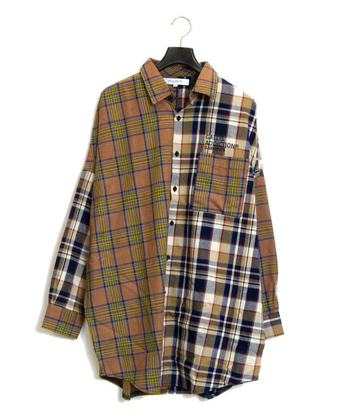 GALLIS ADDICTION（ガリスアディクション）の「GA・BIGクレイジーシャツ（シャツ/ブラウス・メンズ・ベージュ/イエロー・FREE）」の15枚目の写真