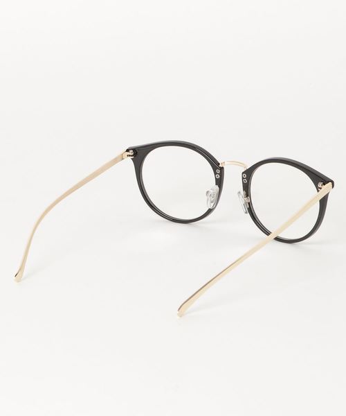 dictionary（ディクショナリー）の「【dictionary / ディクショナリー】 ボストン クリアレンズ アイウェア / 伊達メガネ（メガネ・メンズ・ブラック/ベージュ/ブラウン/クリア・FREE）」の5枚目の写真