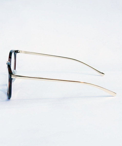 dictionary（ディクショナリー）の「【dictionary / ディクショナリー】 ボストン クリアレンズ アイウェア / 伊達メガネ（メガネ・メンズ・ブラック/ベージュ/ブラウン/クリア・FREE）」の9枚目の写真