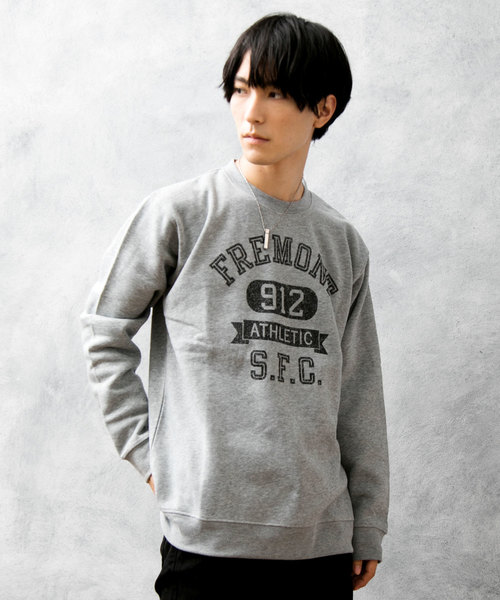 TopIsm(トップイズム)の「カレッジプリントクルーネックスウェットトレーナー(スウェット)」|その他5