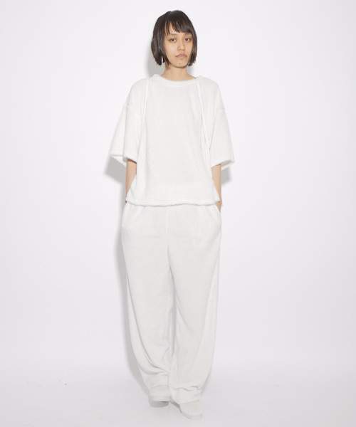 i(アイ)の「ファーイージーPT(その他パンツ・レディース・ホワイト/ブラック・FREE)」の2枚目の写真