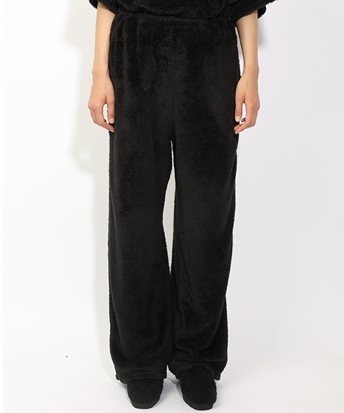 i(アイ)の「ファーイージーPT(その他パンツ・レディース・ホワイト/ブラック・FREE)」の3枚目の写真