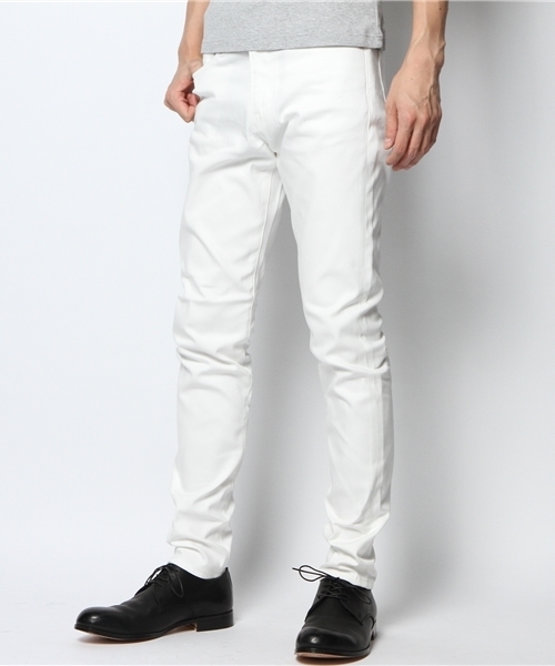 JOHN LAWRENCE SULLIVAN(ジョンローレンスサリバン)の「JOHN LAWRENCE SULLIVAN ストレッチテーパードデニム(デニムパンツ・メンズ・ブラック/ダークブルー/ホワイト・40/34/38/36)」の12枚目の写真