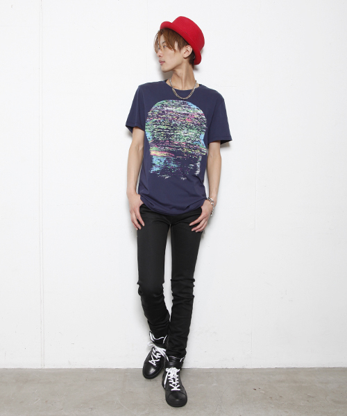 JOHN LAWRENCE SULLIVAN(ジョンローレンスサリバン)の「JOHN LAWRENCE SULLIVAN ストレッチテーパードデニム(デニムパンツ・メンズ・ブラック/ダークブルー/ホワイト・40/34/38/36)」の14枚目の写真