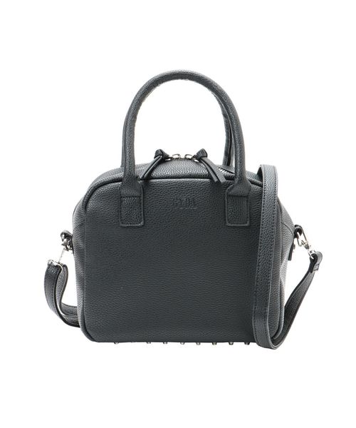 GYDA（ジェイダ）の「スタッズスクエアBAG（ハンドバッグ・レディース・ブラック/シルバー・FREE）」の3枚目の写真