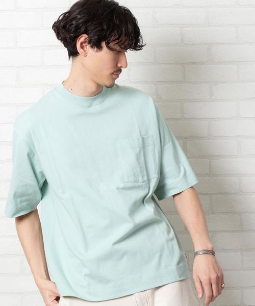 coen(コーエン)の「USAコットンヘビーウェイトビッグシルエットポケットTシャツ(一部WEB限定カラー)#(Tシャツ/カットソー・メンズ・オフホワイト/グレー/ブラック/その他/ベージュ/ネイビー/ダークブラウン/ライム/パープル/オレンジ/イエロー/ケリー・LARGE/SMALL/X-LARGE/MEDIUM)」の13枚目の写真