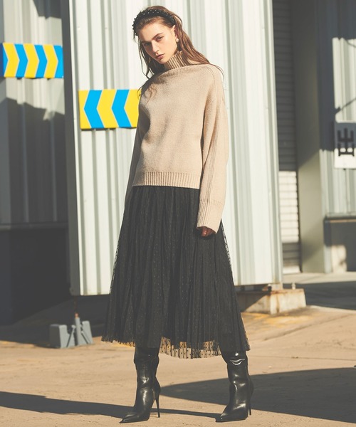 eimy istoire（エイミーイストワール）の「プリーツチュールスカート  