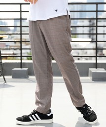 ８(eight) | チェックアンクルテーパードパンツ(チノパンツ)