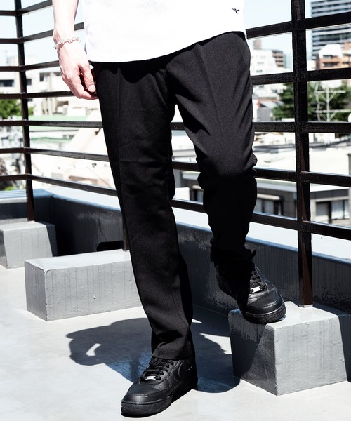 ８(eight)（エイト）の「チェックアンクルテーパードパンツ（チノパンツ・メンズ・ブラック/ベージュ/ブラウン/グレー/グレー系その他/ブラック系その他/ブラウン系その他/ネイビー・MEDIUM/LARGE/X-LARGE）」の2枚目の写真