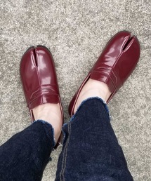 足袋ローファー　フラットシューズ