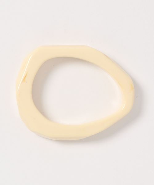 LOWRYS FARM(ローリーズファーム)の「ジュシヘンケイバングル 880319(バングル/リストバンド・レディース・ベージュ/アイボリー/ブラウン・FREE)」の1枚目の写真