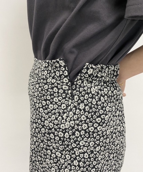 LOWRYS FARM（ローリーズファーム）の「コバナキリカエフレアスカート　886090（スカート・レディース・ブラック/グリーン/アイボリー・FREE）」の11枚目の写真