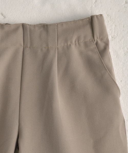 classicalelf（クラシカルエルフ）の「キッズ タック入りウエストゴム無地テーパードパンツ(フルレングス)（その他パンツ・キッズ・グリーン/ライトベージュ/ブラック/ベージュ・140/130/150）」の14枚目の写真