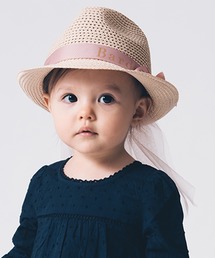 niva（ニヴァ）の「【 niva/ニヴァ】 Straw Hat with Tulle /チュール付きストローハット（ハット）」