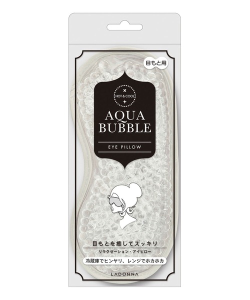 LADONNA（ラドンナ）の「HOT&COOL アクアバブル アイピロー（その他ボディ・ヘアケア・レディース・グレー/ピンク/グリーン・FREE）」の6枚目の写真