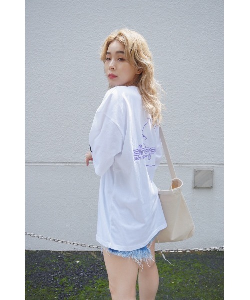 FIG&VIPER(フィグアンドバイパー)の「CHOOPコラボBIG-T(Tシャツ/カットソー・レディース・ホワイト/ブラック・FREE)」の10枚目の写真