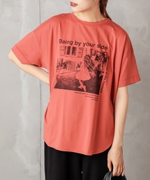 PUAL CE CIN | フォトプリントT(Tシャツ/カットソー)