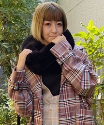 Candy Stripper | VOLUME FUR スヌード(ネックウォーマー/スヌード)