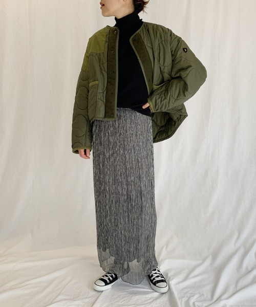 PICCIN（ピッチン）の「ロングラメスカート（スカート・レディース・ブラック/シルバー・M）」の14枚目の写真