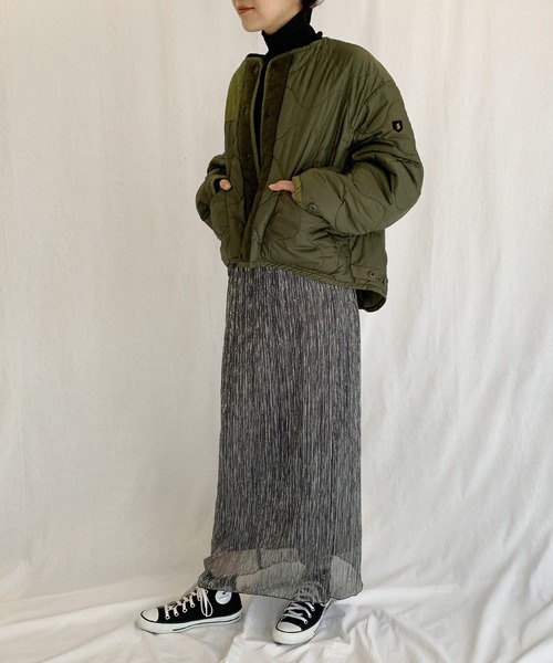 PICCIN（ピッチン）の「ロングラメスカート（スカート・レディース・ブラック/シルバー・M）」の17枚目の写真